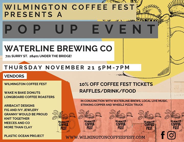 Wilmington Ale Trail POP UP for Wilmington Coffee Fest